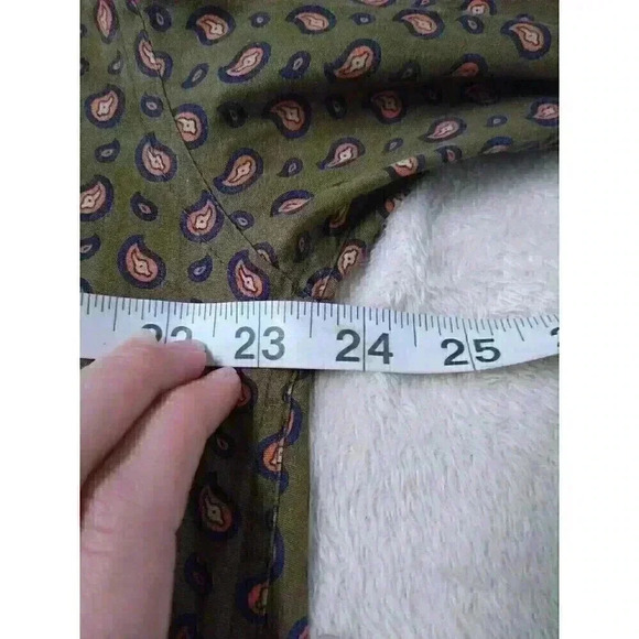 Duck Head Apparel Company Green Button Down Long Sleeve Shirt Men's Size M - Picture 4 of 5